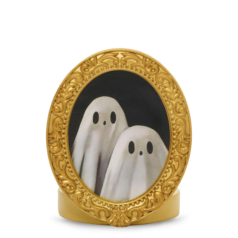 Ghost Portrait Tea Light Candle Holder X0