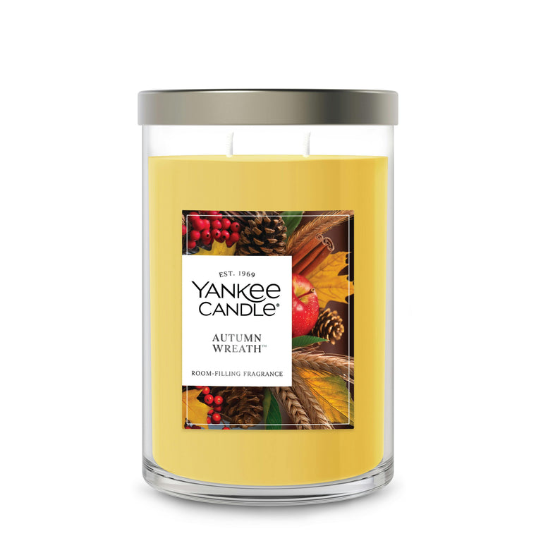 Autumn Wreath™ Large Tumbler Candle C5