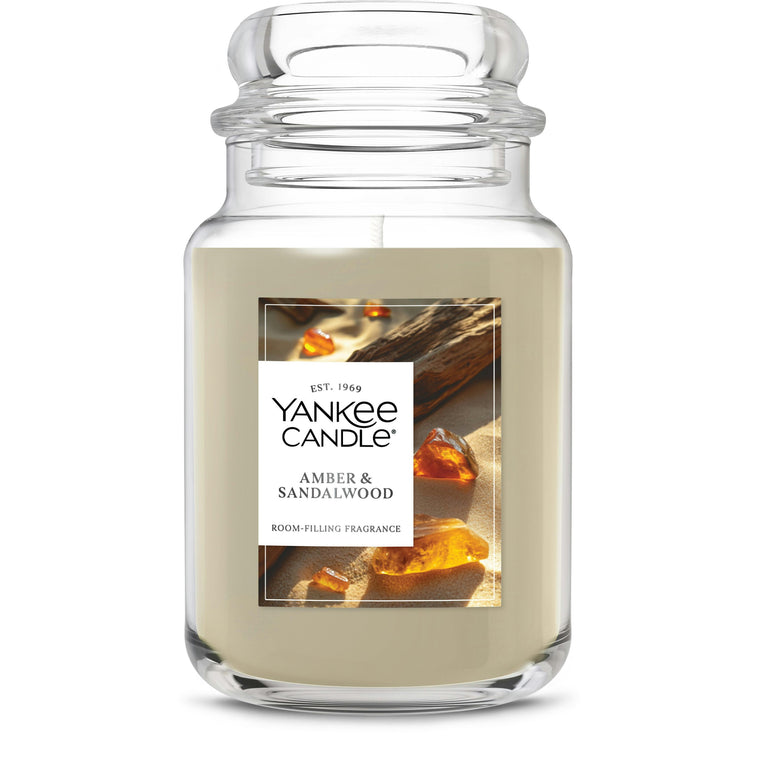 Amber & Sandalwood Original Large Jar Candle R5