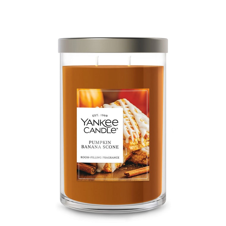 Pumpkin Banana Scone Large Tumbler Candle F0