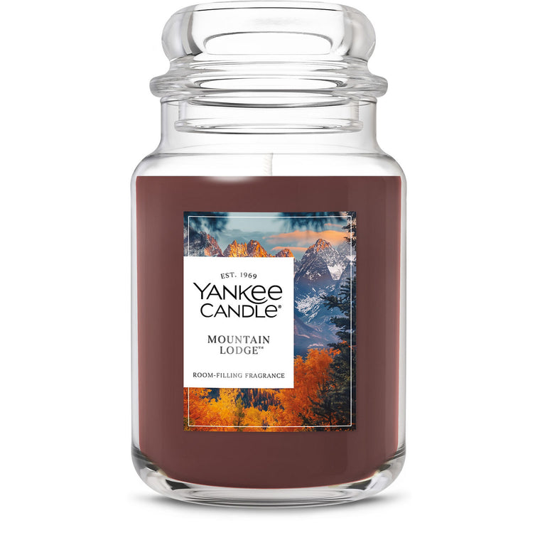 Mountain Lodge™ Original Large Jar Candle U0