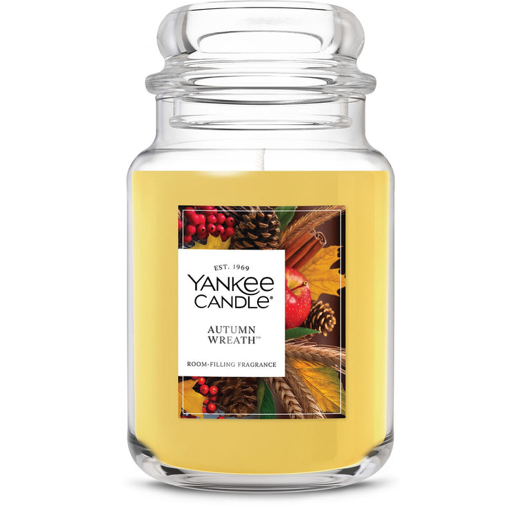 Autumn Wreath™ Original Large Jar Candle C6