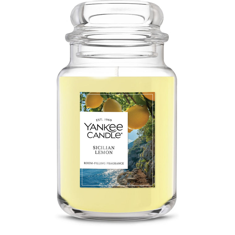 Sicilian Lemon Original Large Jar Candle N8