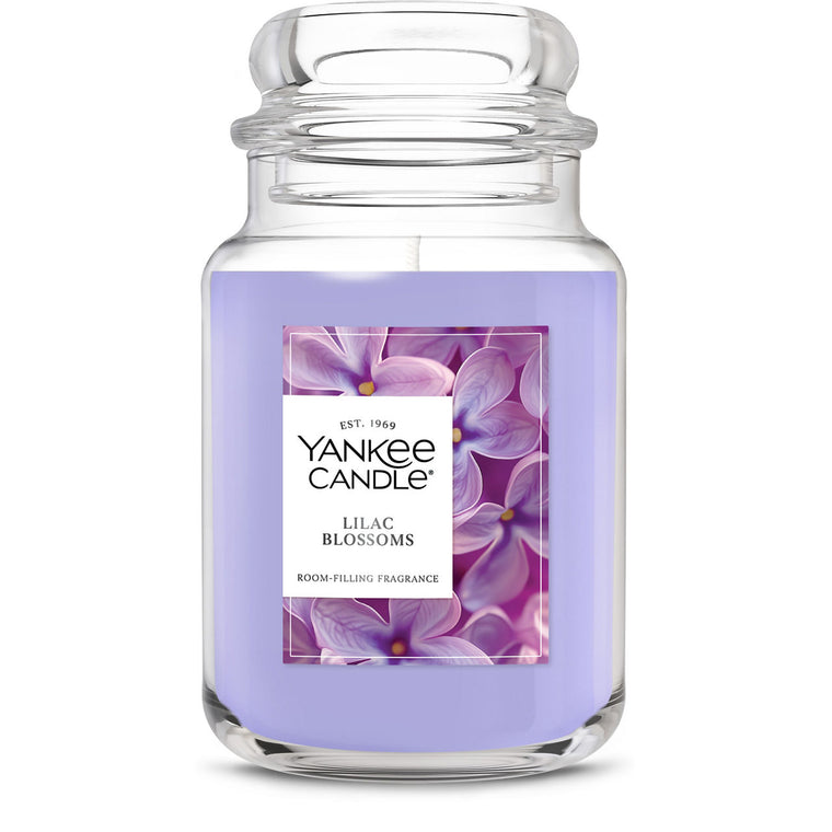 Lilac Blossoms Original Large Jar Candle R3