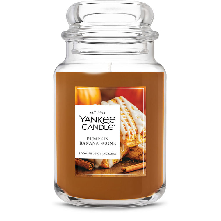 Pumpkin Banana Scone Original Large Jar Candle W8