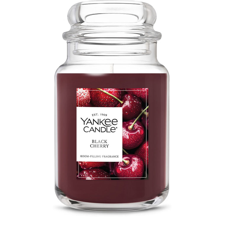 Black Cherry Original Large Jar Candle L3