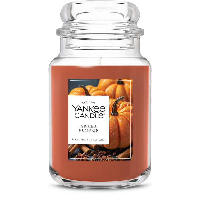 Spiced Pumpkin Original Large Jar Candle H1