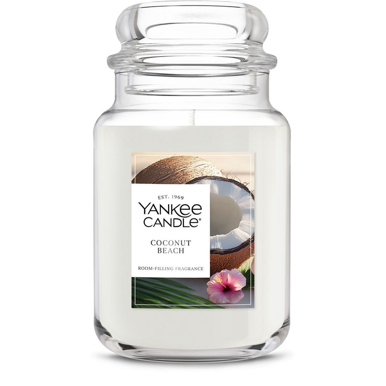 Coconut Beach Original Large Jar Candle T1