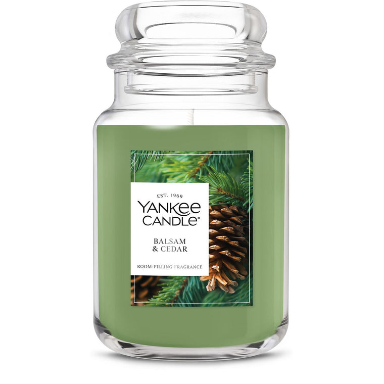 Balsam & Cedar Original Large Jar Candle L5