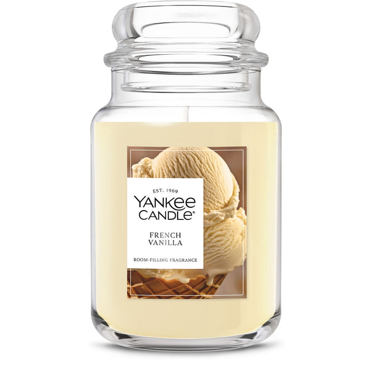 French Vanilla Original Large Jar Candle T6