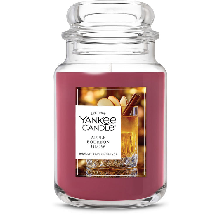 Apple Bourbon Glow Original Large Jar Candle J8