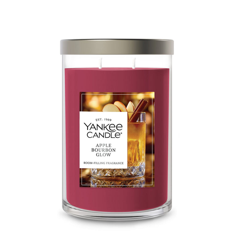 Apple Bourbon Glow Large Tumbler Candle W6