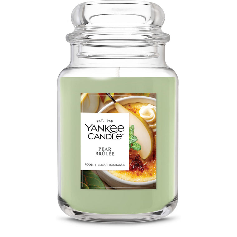 Pear Brûlée Original Large Jar Candle Y9