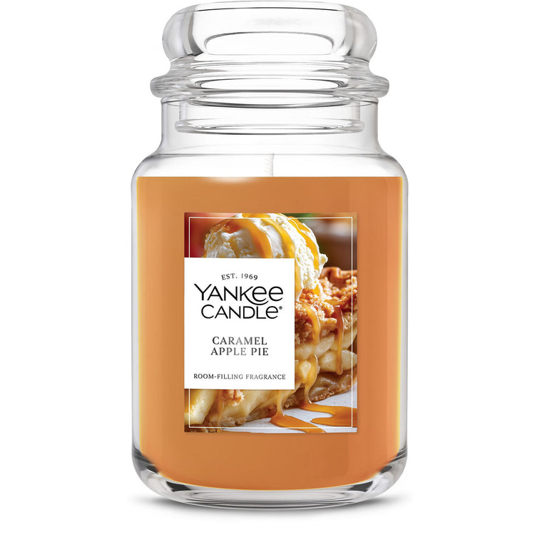 Caramel Apple Pie Original Large Jar Candle J5