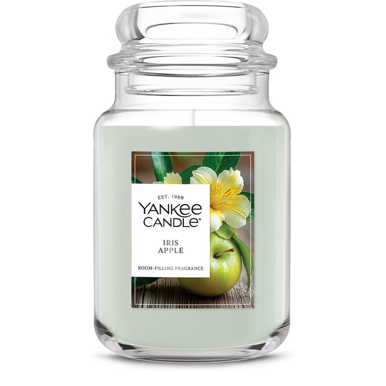 Iris Apple Original Large Jar Candle O2