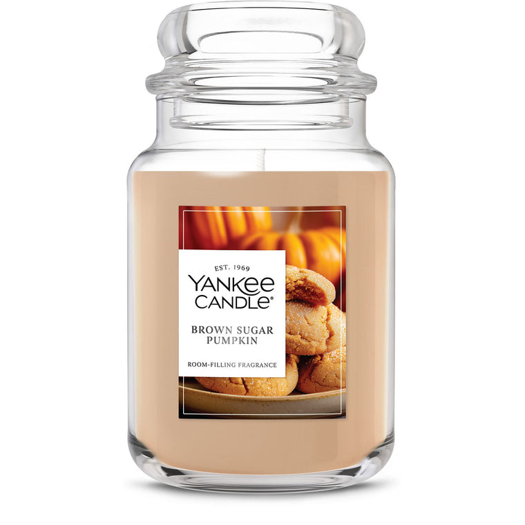 Brown Sugar Pumpkin Original Large Jar Candle I8