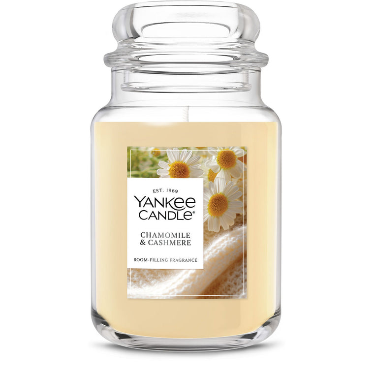 Chamomile & Cashmere Original Large Jar Candle B9
