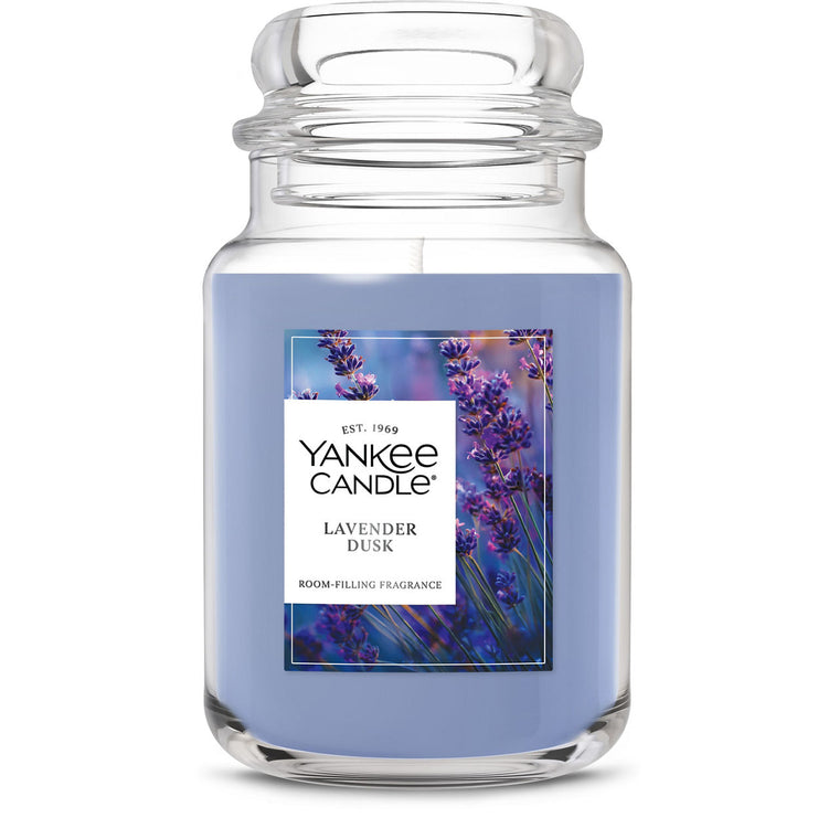 Lavender Dusk Original Large Jar Candle P8