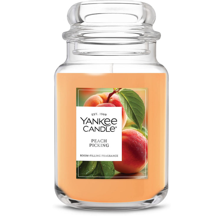 Peach Picking Original Large Jar Candle Y7