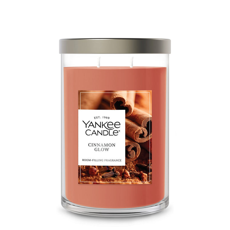 Cinnamon Glow Large Tumbler Candle W6