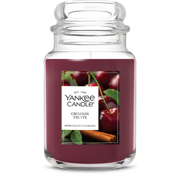Crimson Fruits Original Large Jar Candle O2
