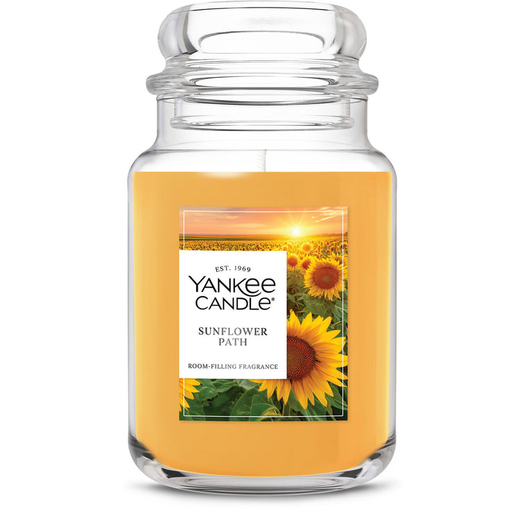 Sunflower Path Original Large Jar Candle U2