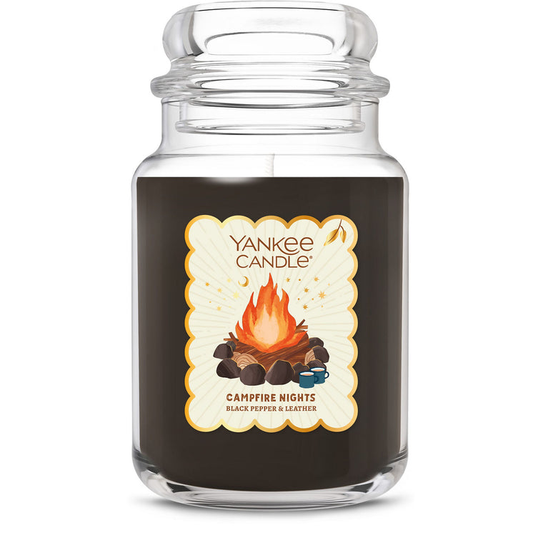 Campfire Nights Original Large Jar Candle H8