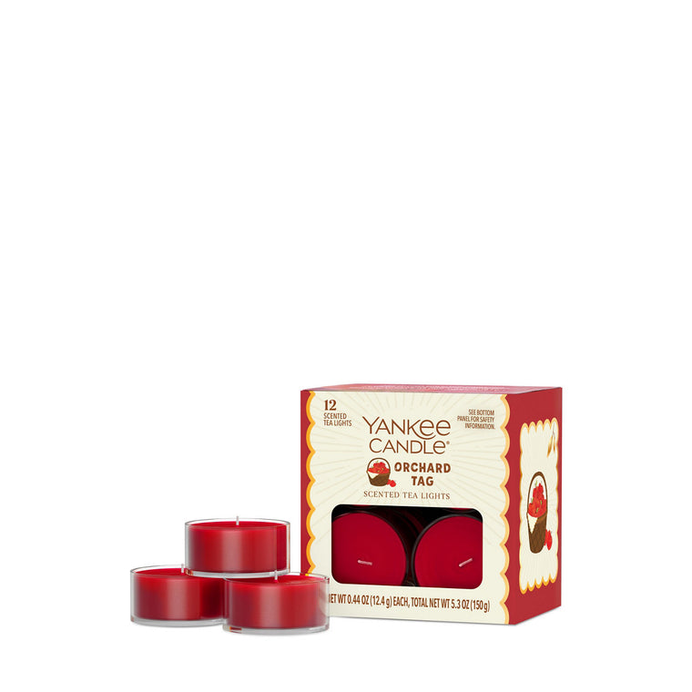 Orchard Tag Scented Tea Light Candles F9