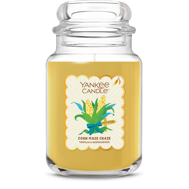 Corn Maze Craze Original Large Jar Candle Z5