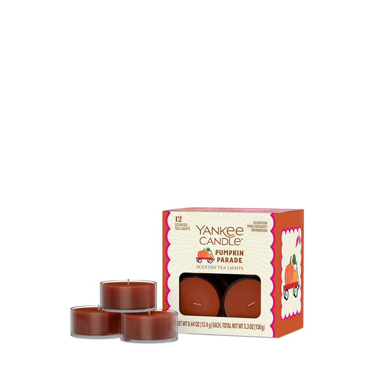 Pumpkin Parade Scented Tea Light Candles P2