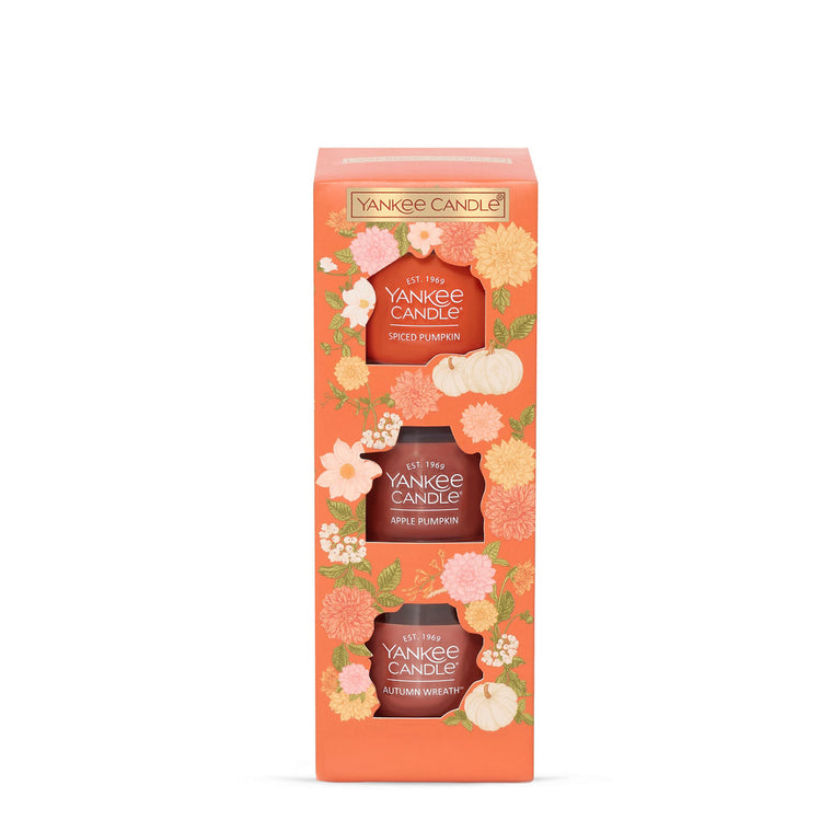 Pumpkin Season Minis Candle Gift Set Trio R6