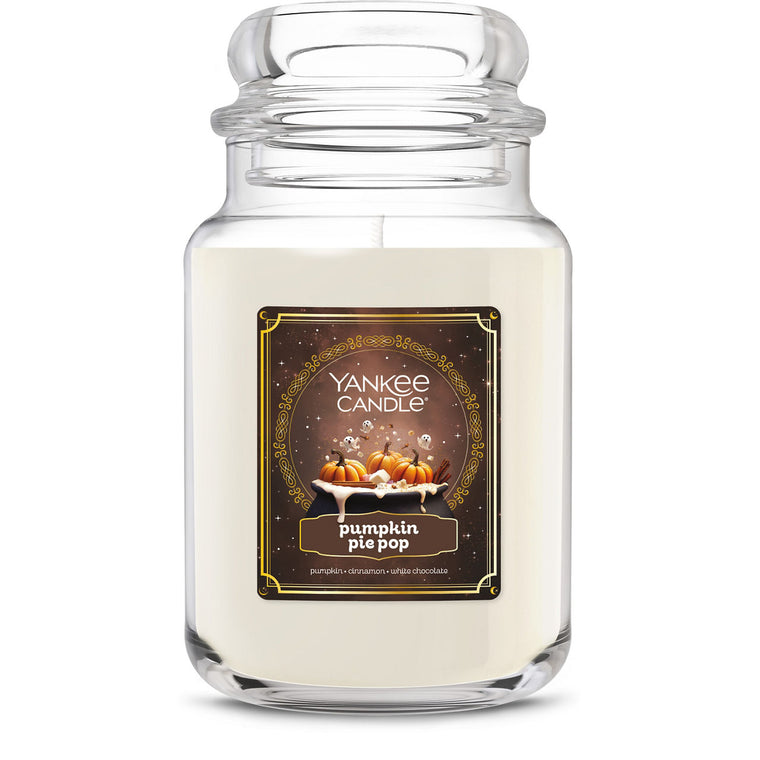 Pumpkin Pie Pop Original Large Jar Candle G7