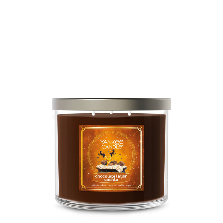Chocolate Layer “Cackle” 3-Wick Candle I8