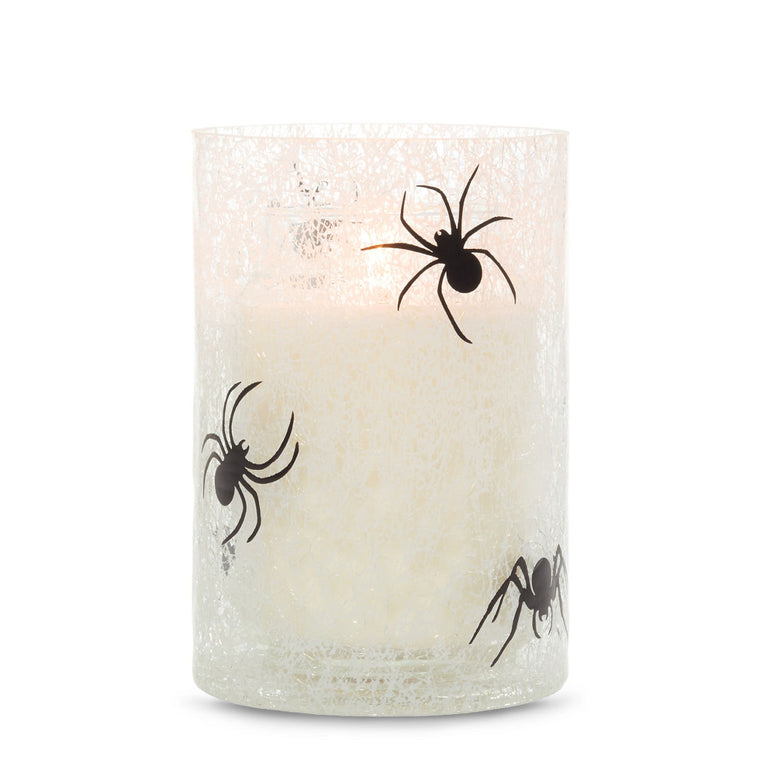 Spider Web Jar Candle Holder N2