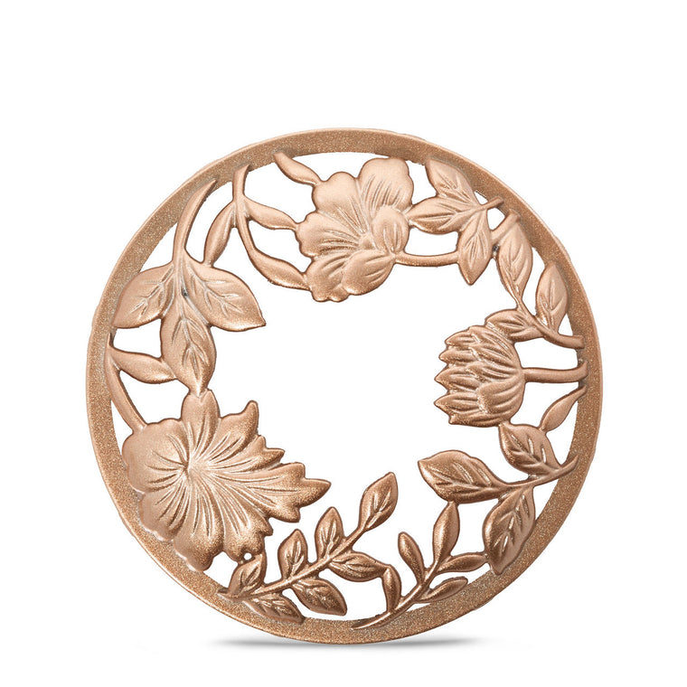 Floral Etch Illuma-Lid® Jar Candle Topper Y1