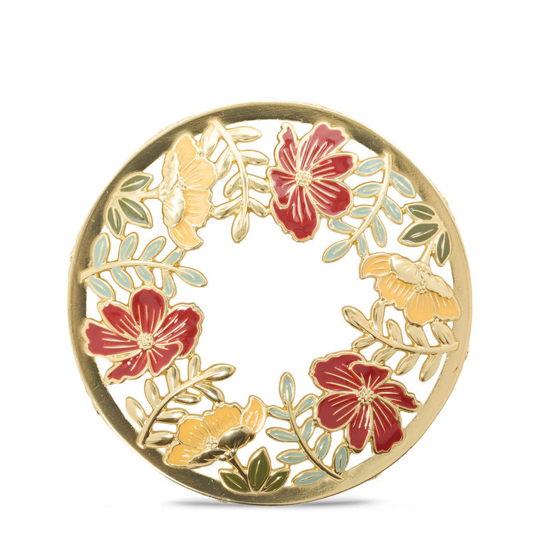 Fall Color Leaves Illuma-Lid® Jar Candle Topper G9