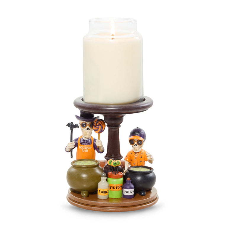 Bonebury Lane Lollipop Lab Candle Pedestal L6